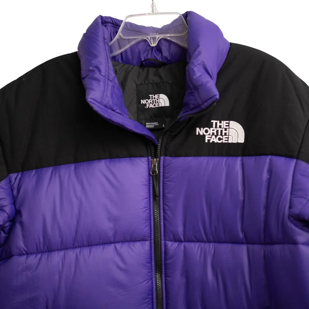 North Face 1996 Retro Nuptse Down Puffer Jacket NWOT Gorpcore Sz L Colorblock